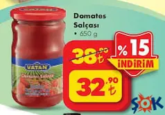 DOMATES SALÇASI 650 G DOMATES SALÇASI 650 G